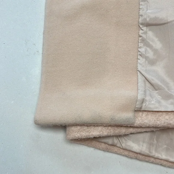 GOELIA Bouclè Soft Pink Winter Coat - Picture 9 of 9